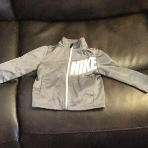 Nike Charcoal Jacket with White Branding